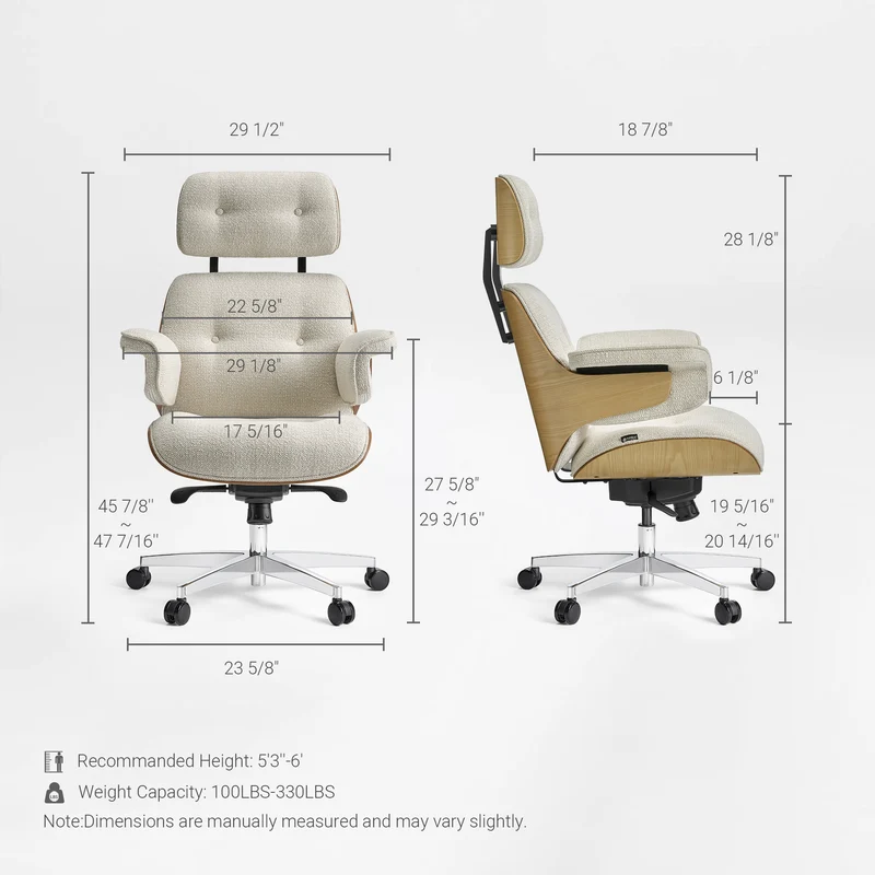 Mathias, Napa Leather Executive Office Chair