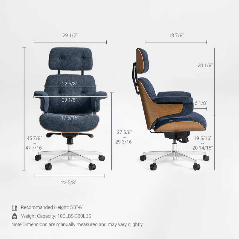 Mathias, Napa Leather Executive Office Chair