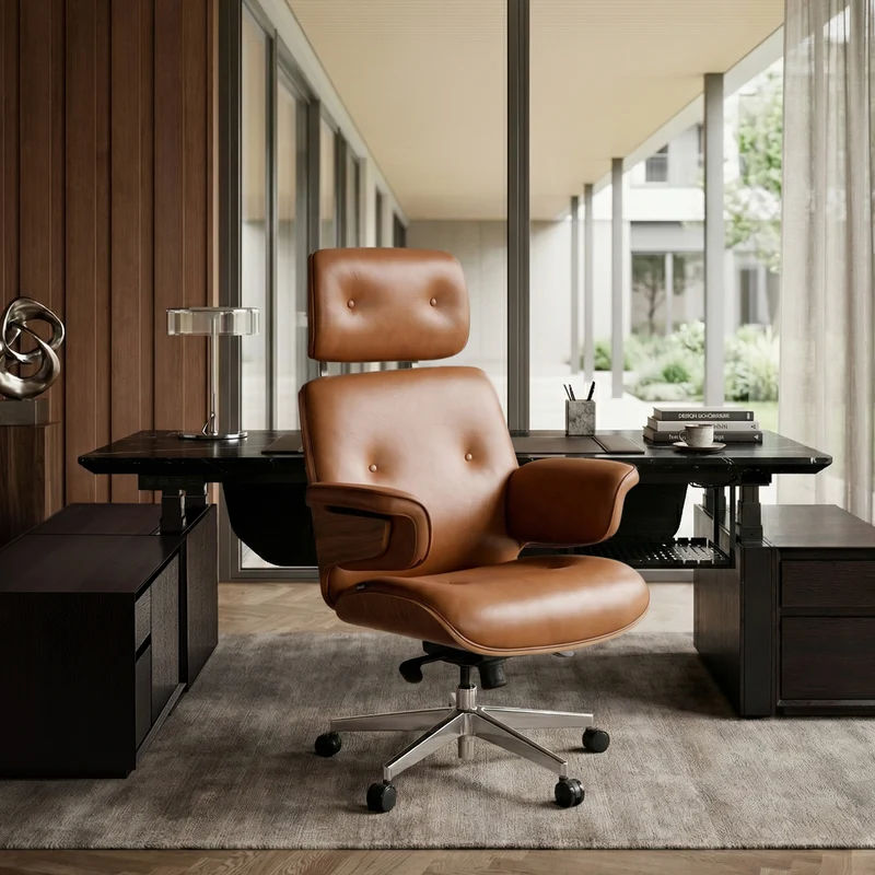 Mathias, Napa Leather Executive Office Chair