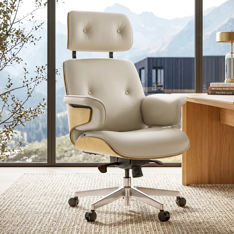 Mathias, Napa Leather Executive Office Chair