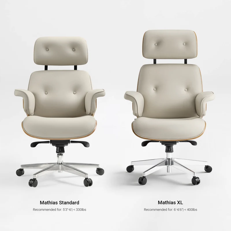 Mathias, Napa Leather Executive Office Chair