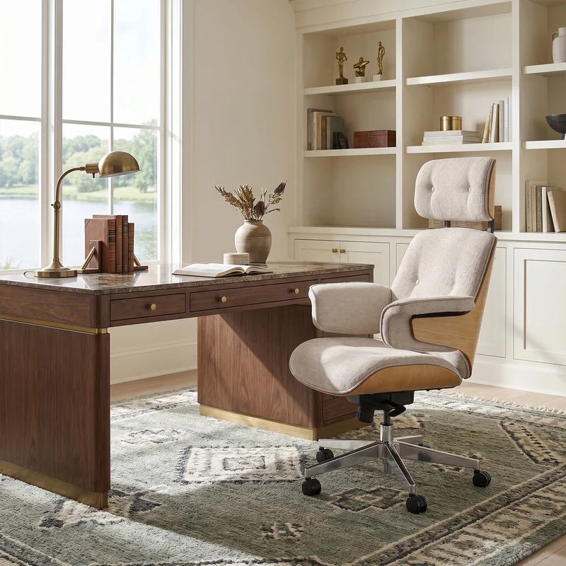 Mathias, Napa Leather Executive Office Chair