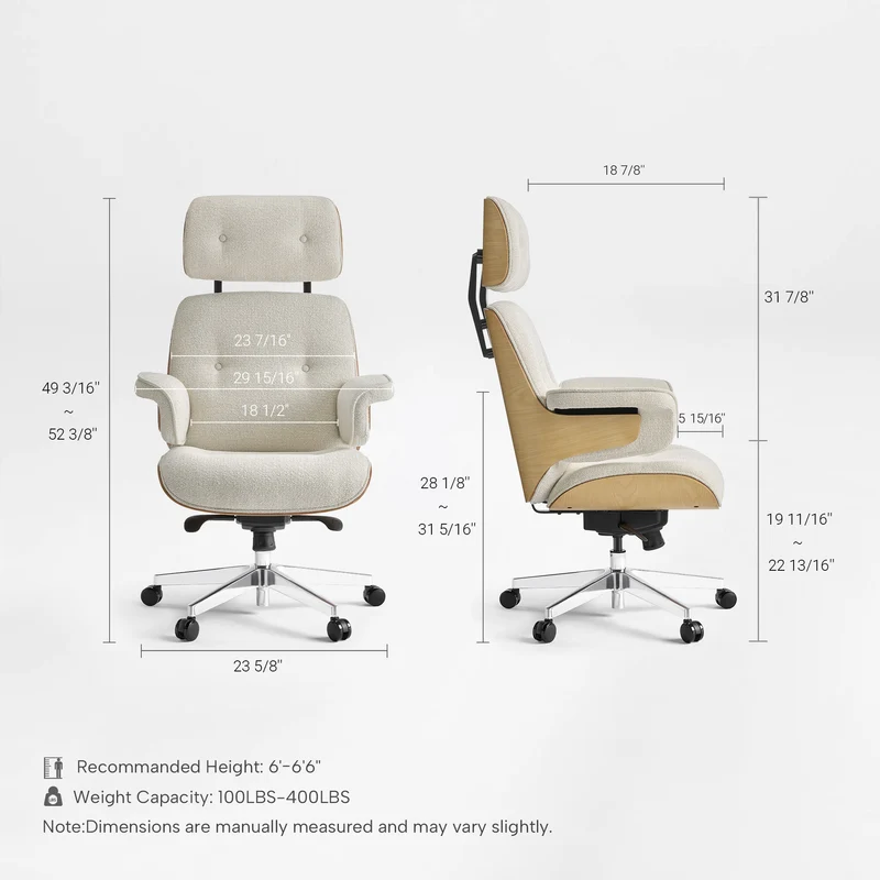 Mathias, Napa Leather Executive Office Chair