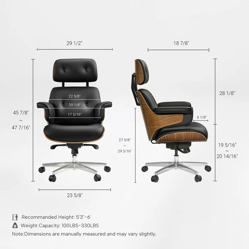 Mathias, Napa Leather Executive Office Chair