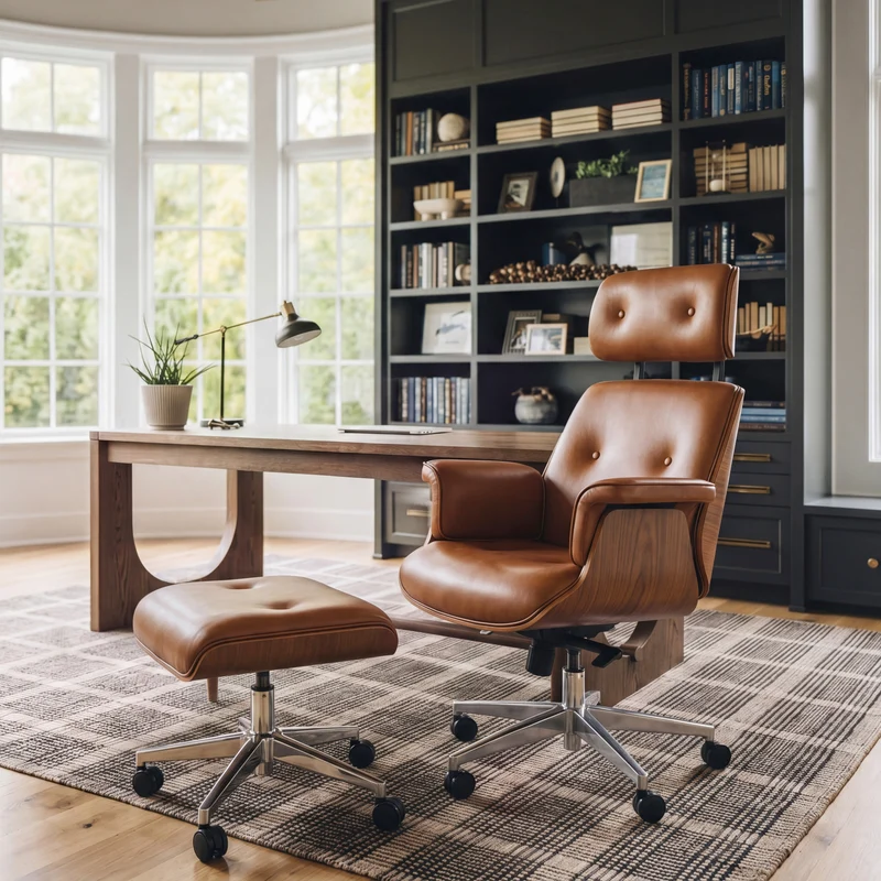 Mathias, Napa Leather Executive Office Chair