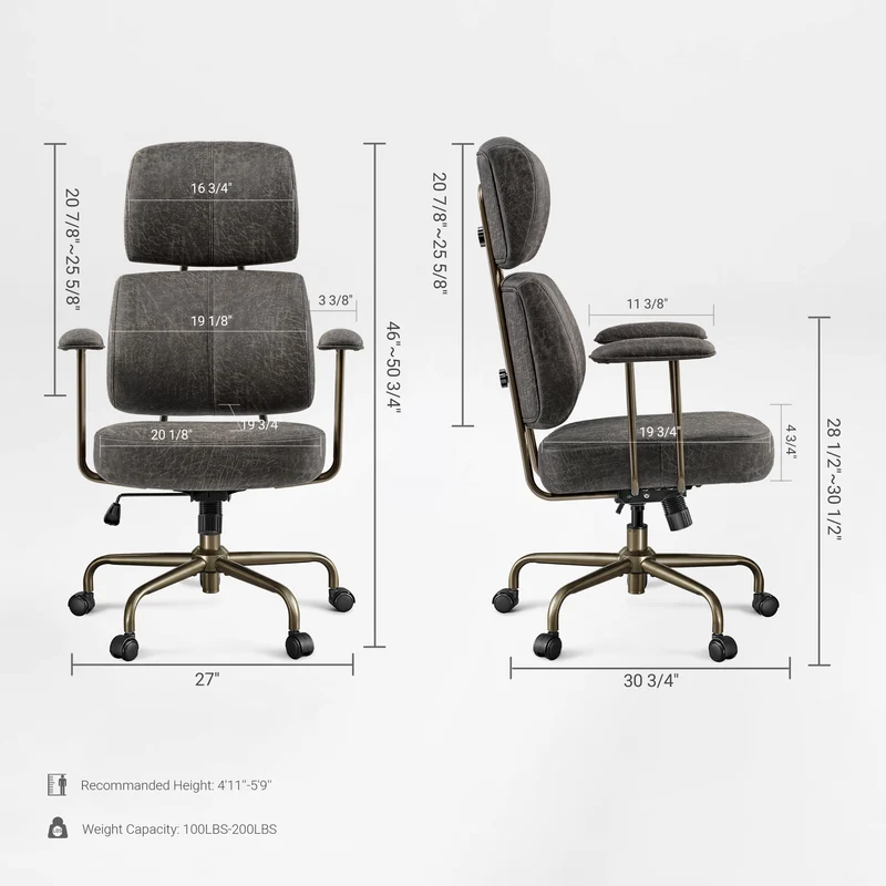 Cameron, Ultra Soft Cushion Adjustable Office Chair