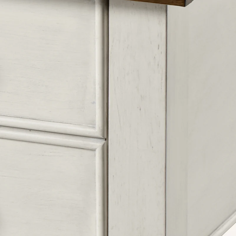 Farmhouse Office Desk with Drawers
