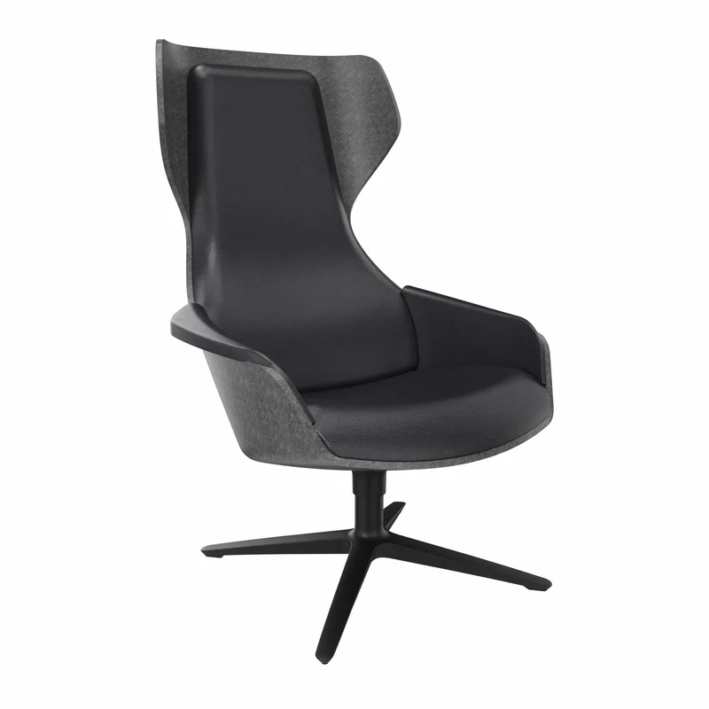 Sedus se:lounge Loungesessel Leder