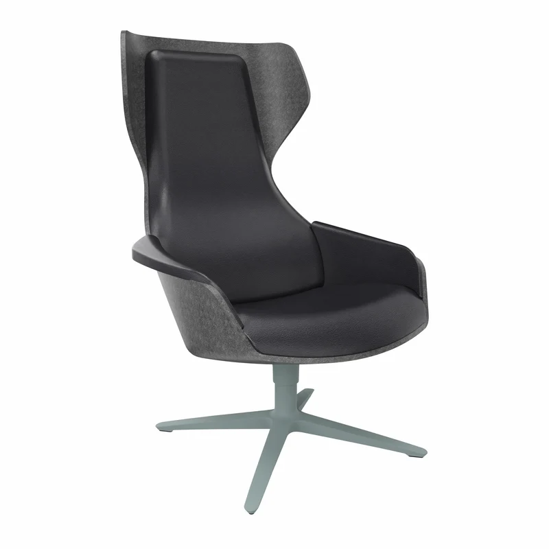 Sedus se:lounge Loungesessel Leder