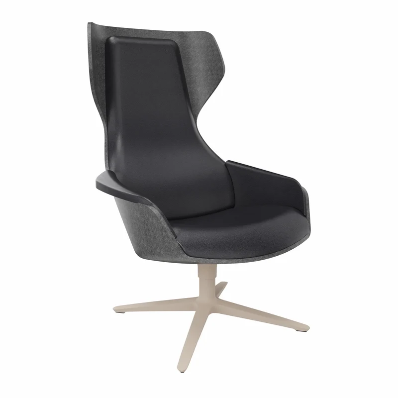 Sedus se:lounge Loungesessel Leder