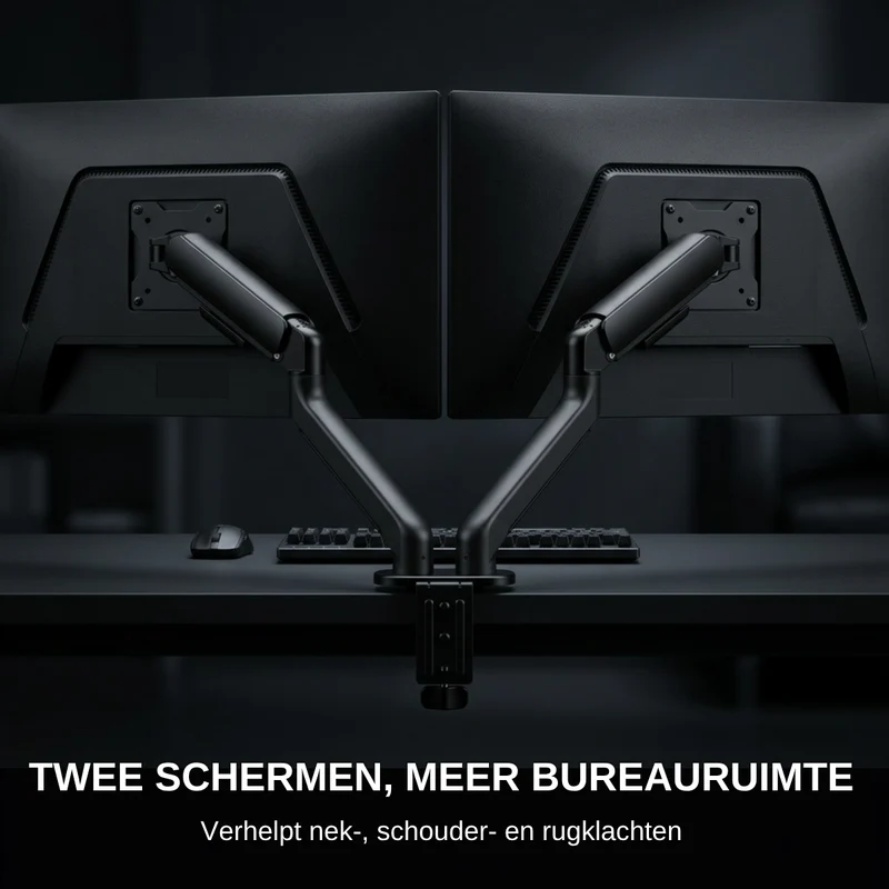 Game Hero® Dubbele Monitorarm