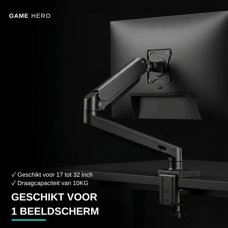 Monitor arm 17-32 inches