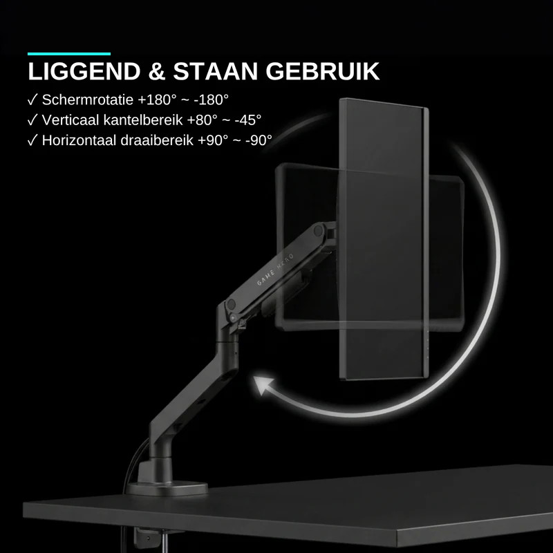 Monitor arm 17-32 inches