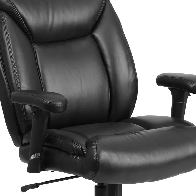 400 lb. Big & Tall Mid-Back Deep Tufted Ergonomic Task Office Chair & Arms