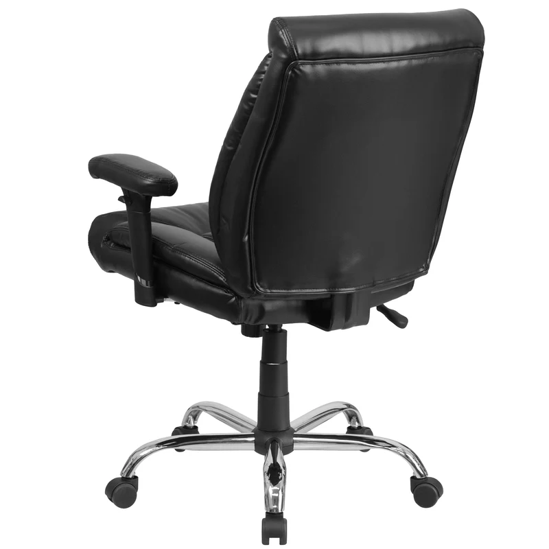 400 lb. Big & Tall Mid-Back Deep Tufted Ergonomic Task Office Chair & Arms