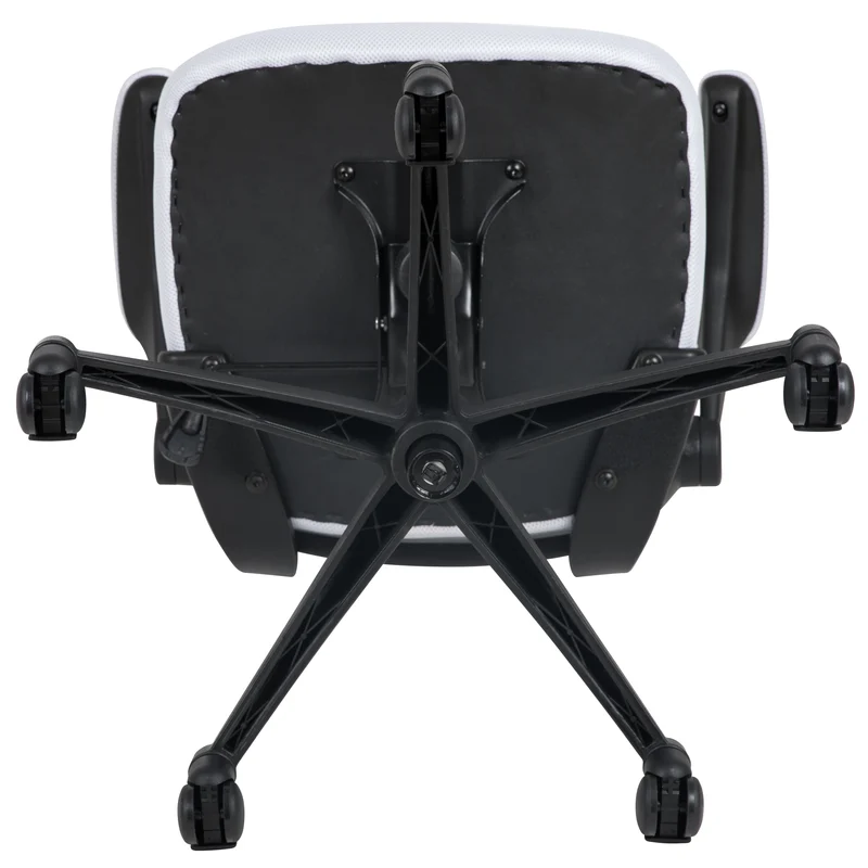 Mid-Back Mesh Swivel Ergonomic Task Office Chair with Flip-Up Arms