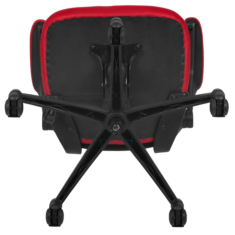 Mid-Back Mesh Swivel Ergonomic Task Office Chair with Flip-Up Arms