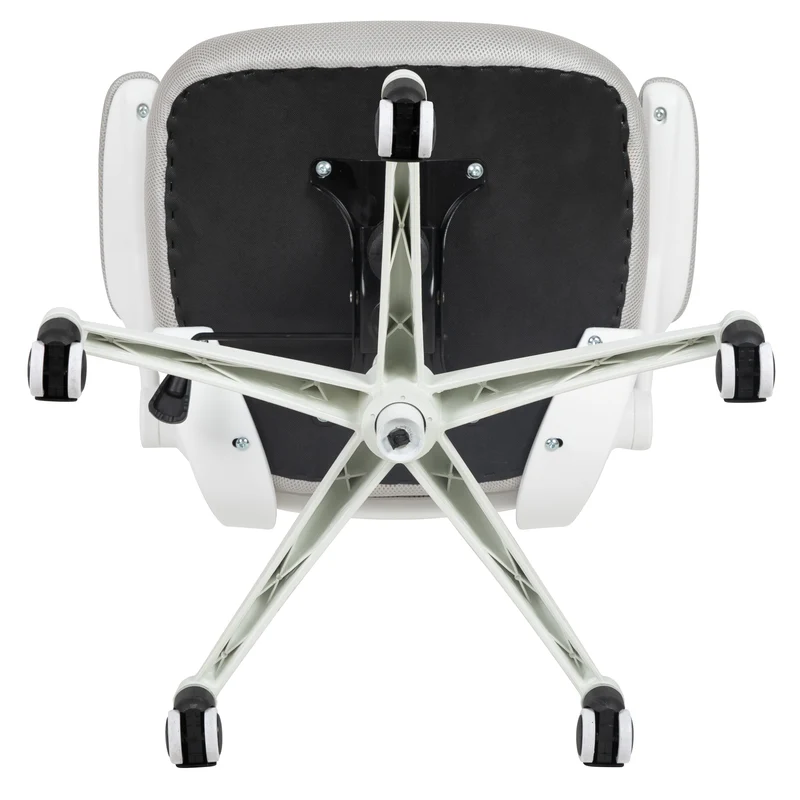 Mid-Back Mesh Swivel Ergonomic Task Office Chair with Flip-Up Arms