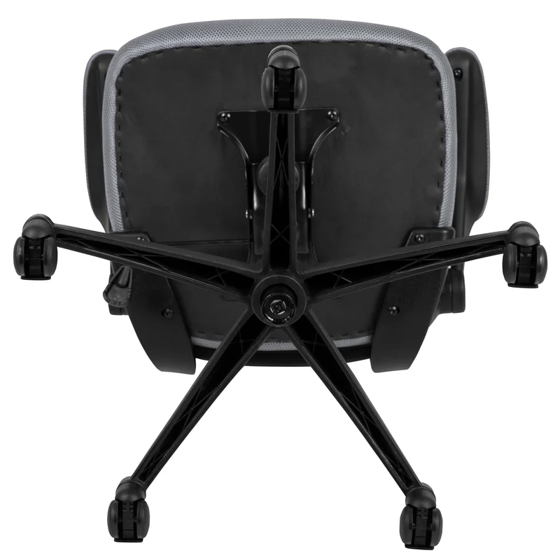 Mid-Back Mesh Swivel Ergonomic Task Office Chair with Flip-Up Arms