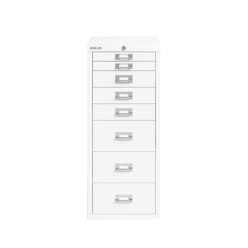 Bisley MultiDrawer™ |abschließbar, DIN A4, 8 Schubladen