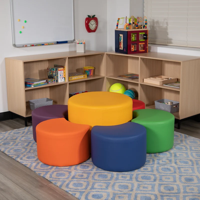 Soft Seating Flexible Flower Set for Classrooms (12"H & 18"H)