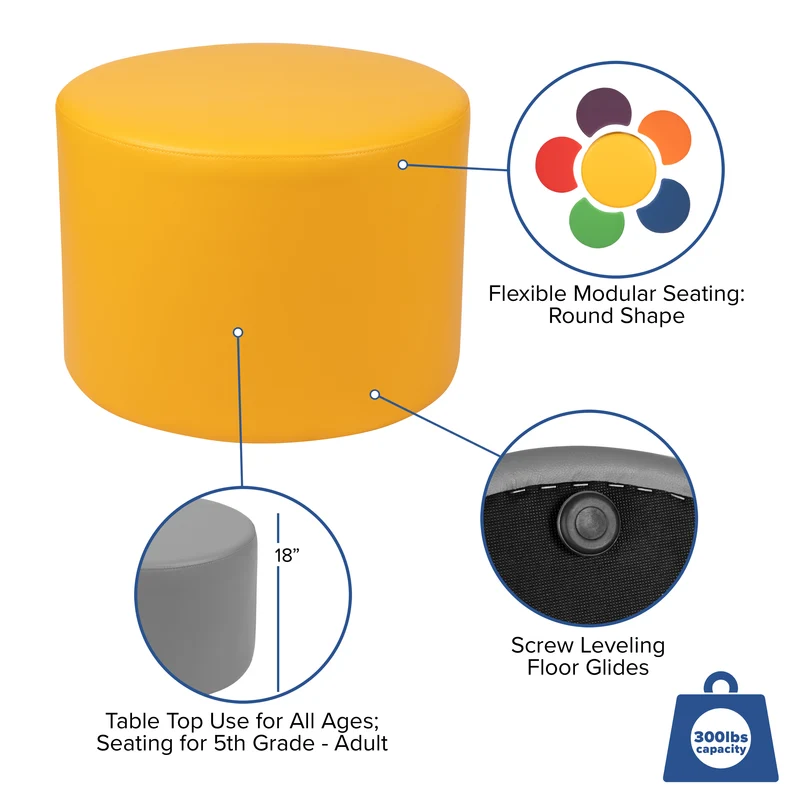 Soft Seating Flexible Flower Set for Classrooms (12"H & 18"H)