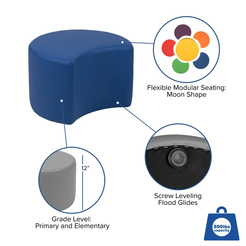 Soft Seating Flexible Flower Set for Classrooms (12"H & 18"H)