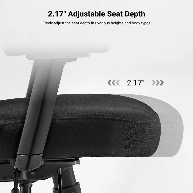 Axion, Ergonomic Hybrid Chair