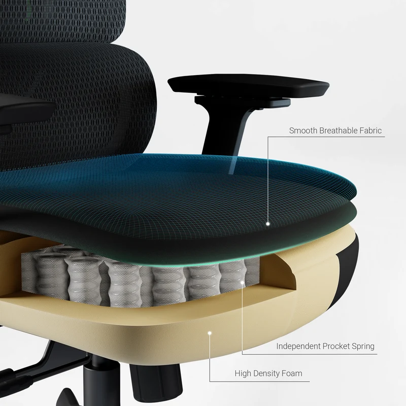 Axion, Ergonomic Hybrid Chair