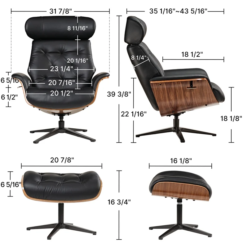 [Coming Soon]Matteo Lounge Chair and Ottoman