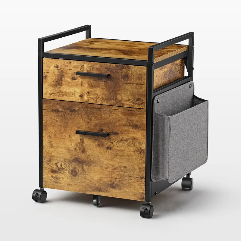 23" Rolling File Cabinet with Drawer