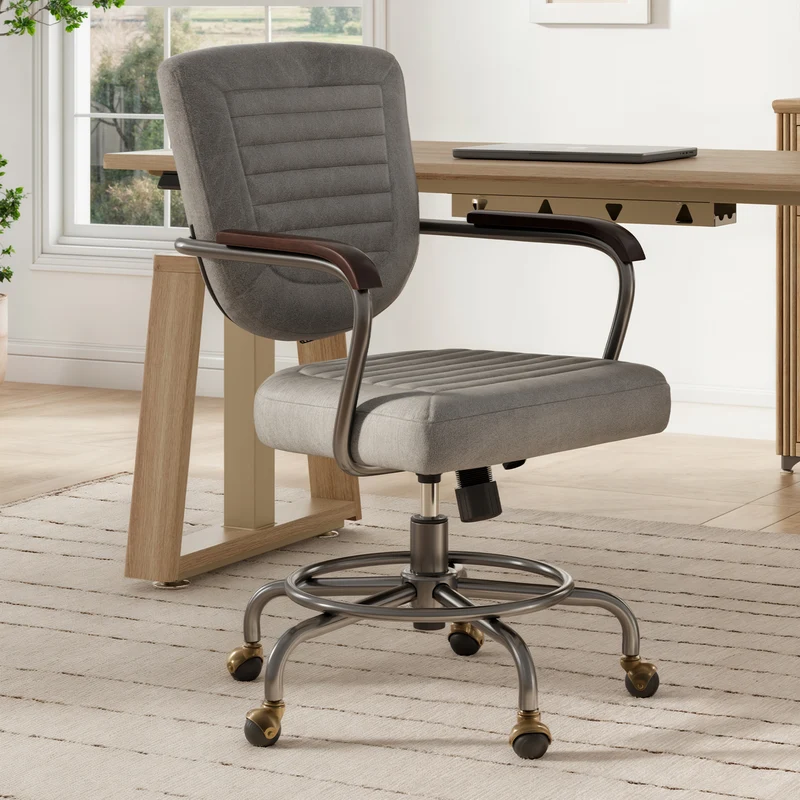 Cole, Solid Wood Arm Task Office Chair