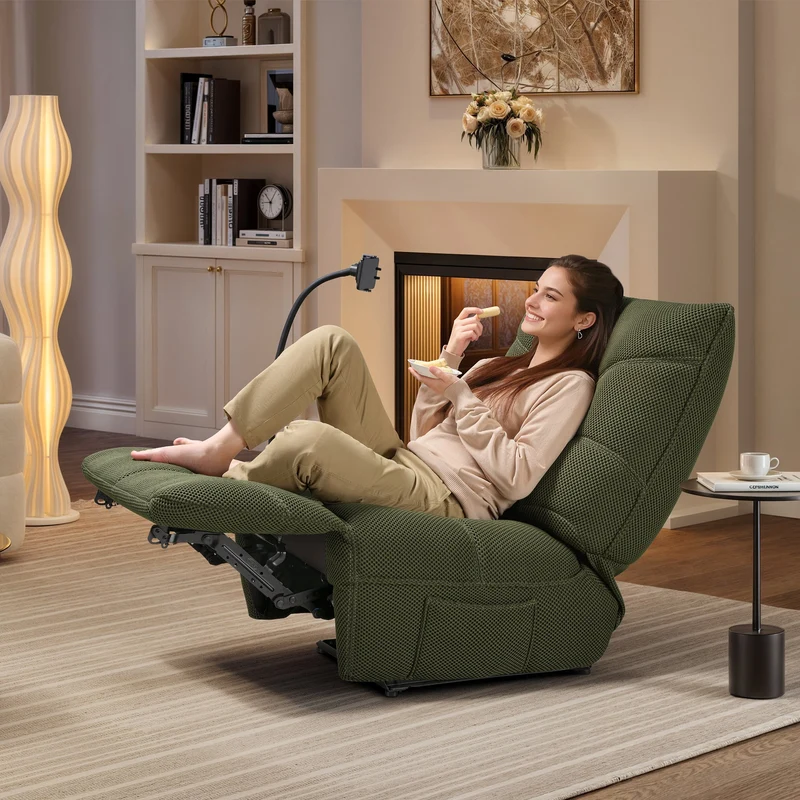 Linx, Recliner with Wireless Charging & USB