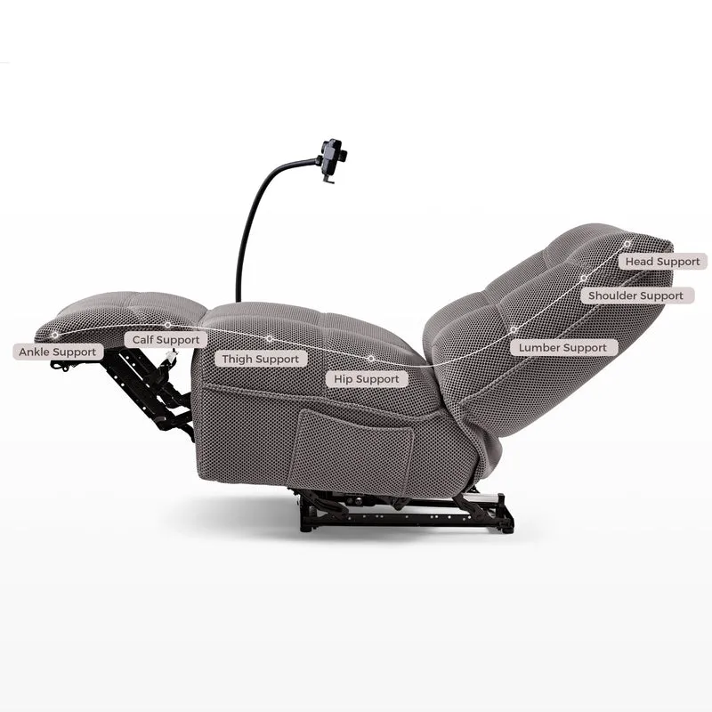 Linx, Recliner with Wireless Charging & USB