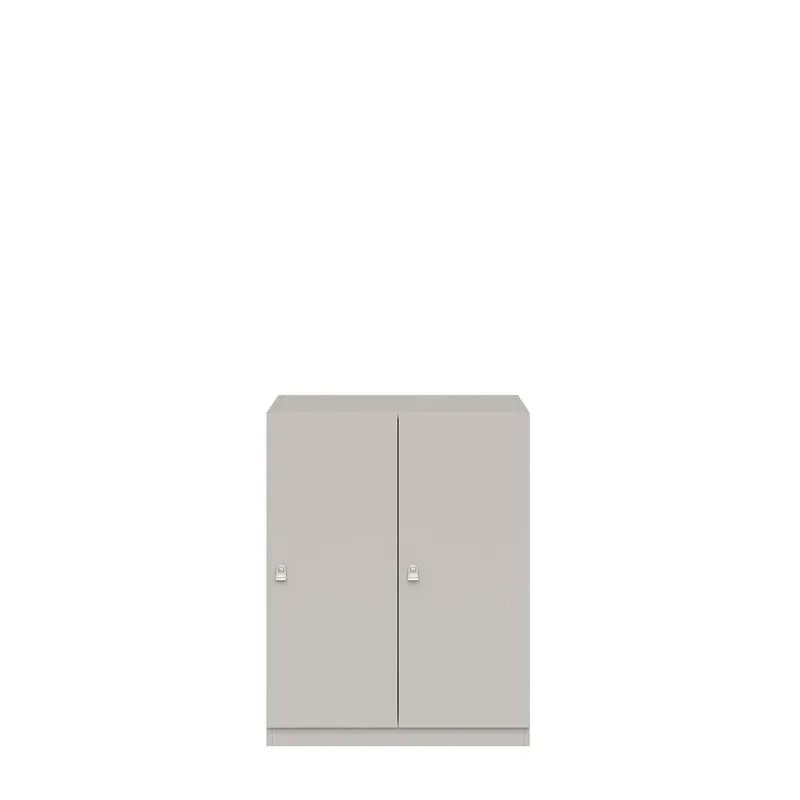 Garderobenschrank Pren | mit 2 Abteilen mit je 1 Kleiderstange | H 1018 x B 800 x T 500mm