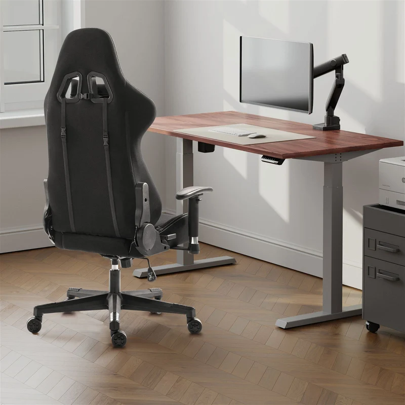 Stealth Ergonomic Gaming or Office Chair, adjustable arm rests, Black by Tauris