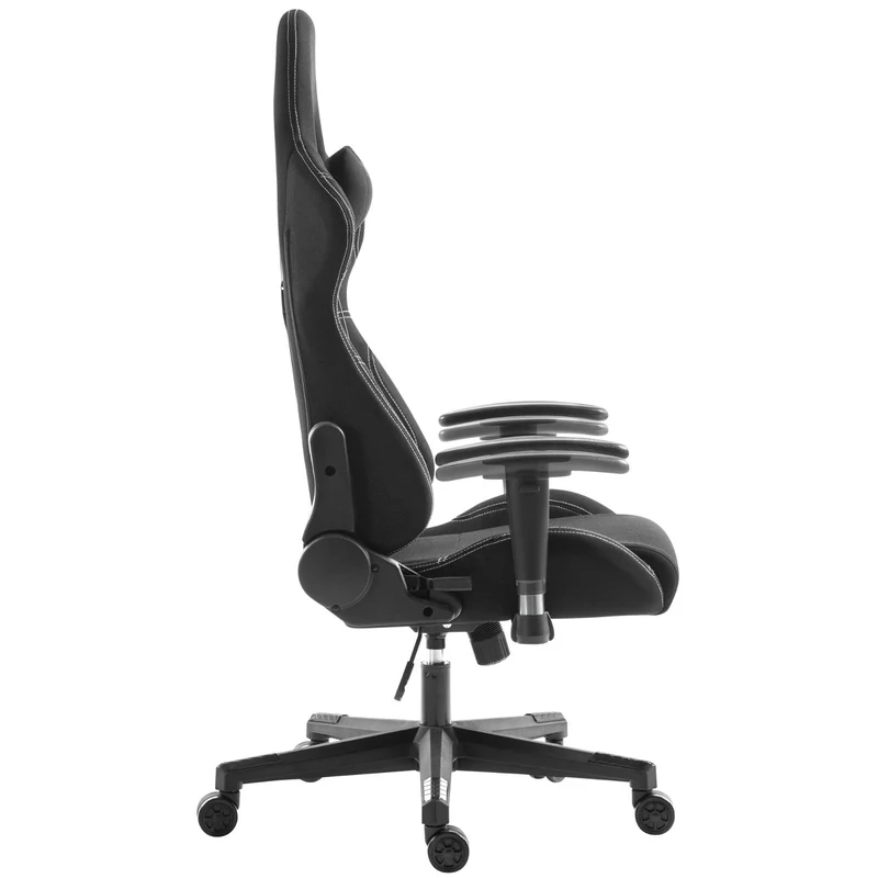 Stealth Ergonomic Gaming or Office Chair, adjustable arm rests, Black by Tauris