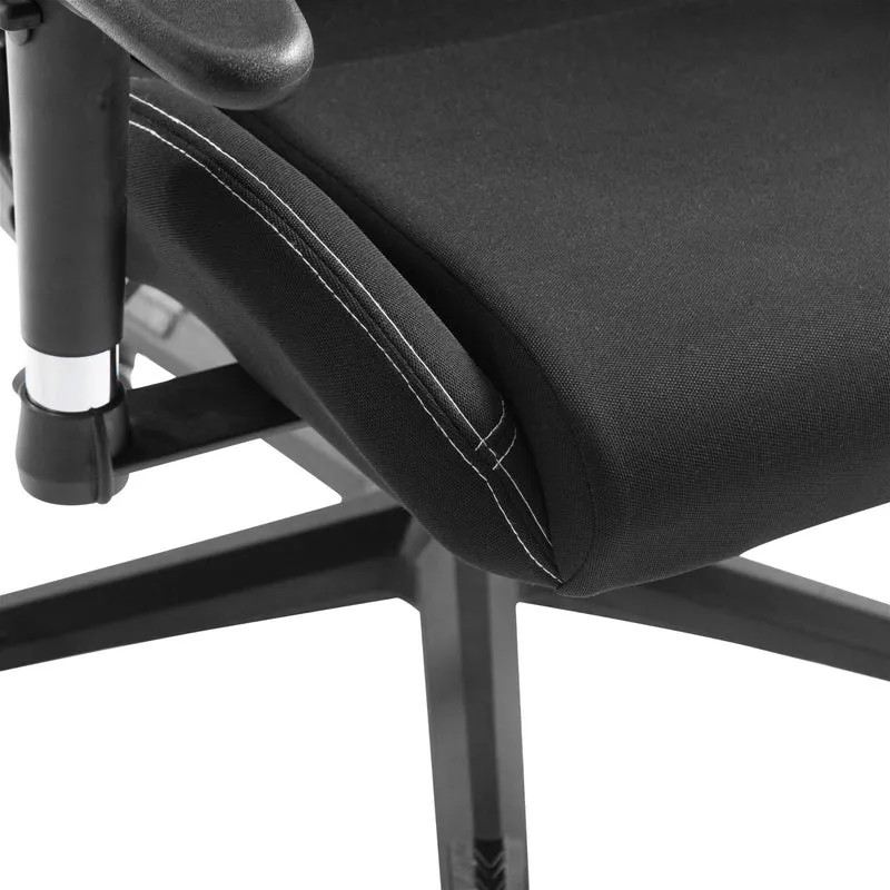 Stealth Ergonomic Gaming or Office Chair, adjustable arm rests, Black by Tauris