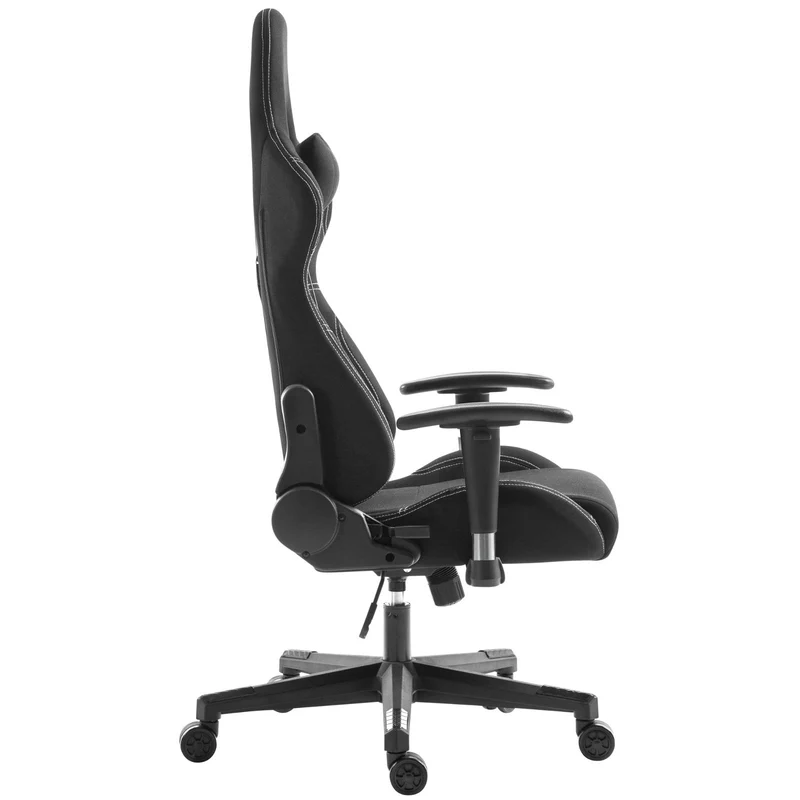 Stealth Ergonomic Gaming or Office Chair, adjustable arm rests, Black by Tauris