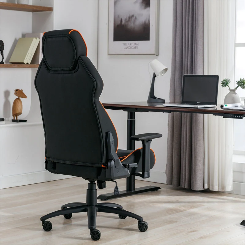 Hyper Ergonomic Gaming or Office Chair, adjustable arm rests, Black Orange by Tauris