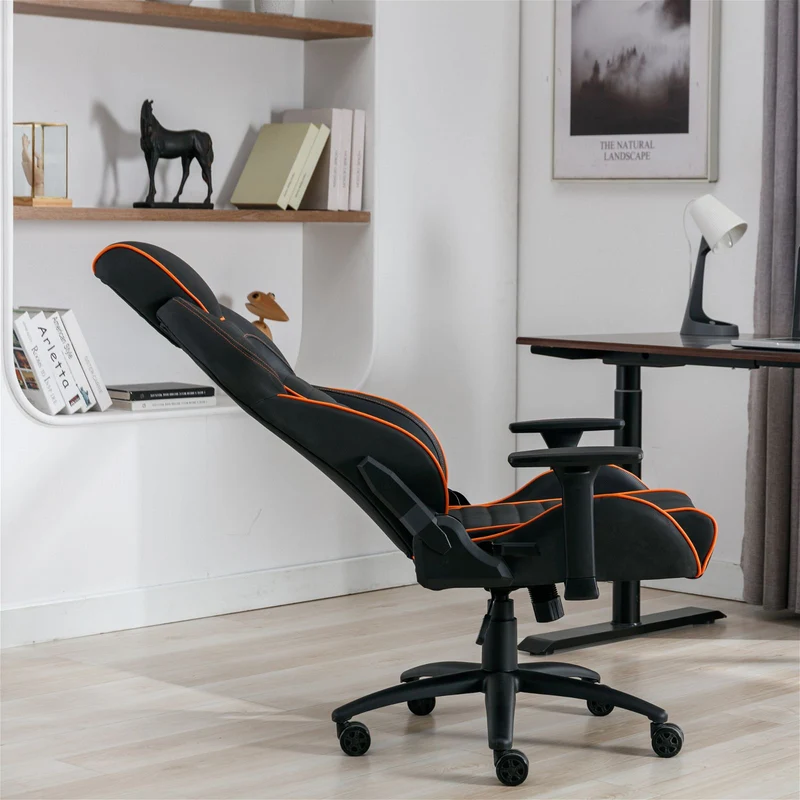 Hyper Ergonomic Gaming or Office Chair, adjustable arm rests, Black Orange by Tauris
