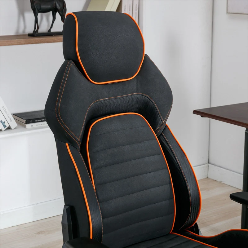 Hyper Ergonomic Gaming or Office Chair, adjustable arm rests, Black Orange by Tauris