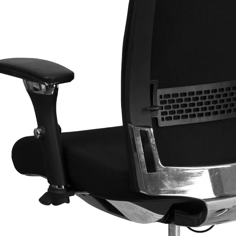 24/7 300 lb. Rated Seat Slider Ergonomic Office Chair with Adjustable Lumbar