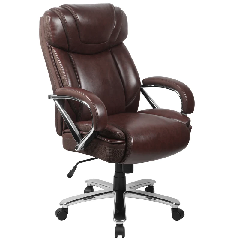 500 lb. Big & Tall LeatherSoft Executive Ergonomic Office Chair with Wide Seat