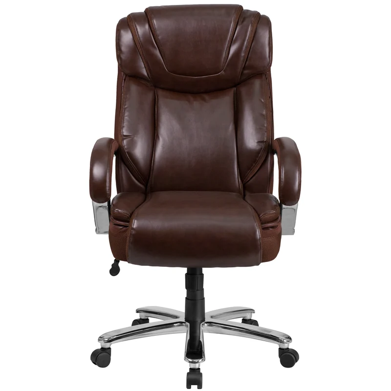 500 lb. Big & Tall LeatherSoft Executive Ergonomic Office Chair with Wide Seat