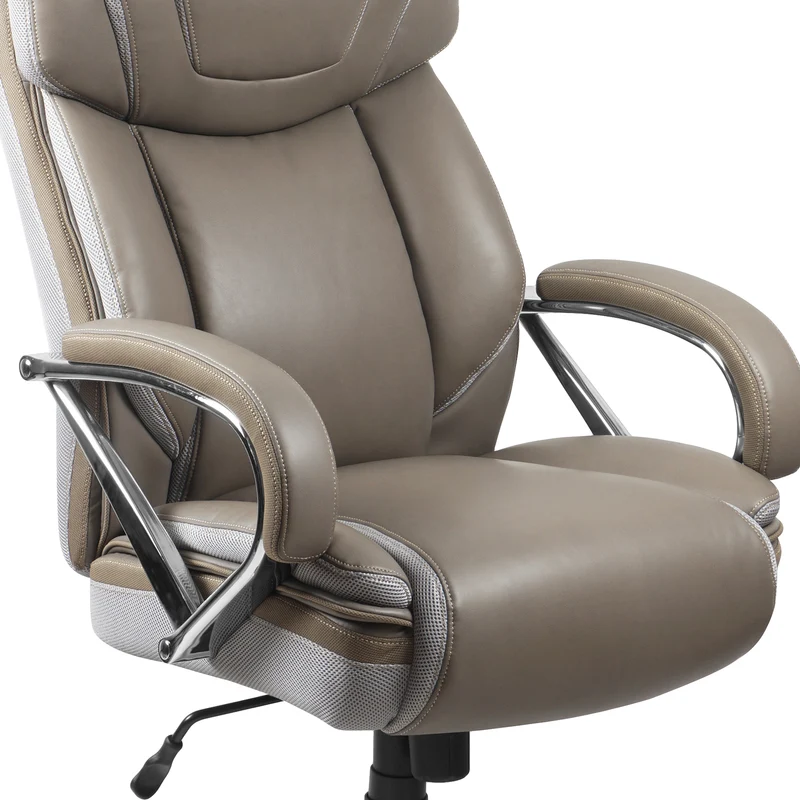 500 lb. Big & Tall LeatherSoft Executive Ergonomic Office Chair with Wide Seat