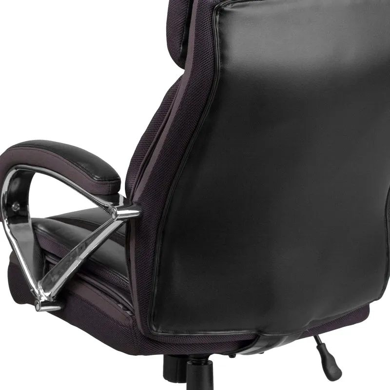 500 lb. Big & Tall LeatherSoft Executive Ergonomic Office Chair with Wide Seat