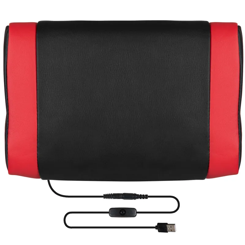 Ergonomic Gaming Chair -Recline Back/Arms, Footrest, Massaging Lumbar