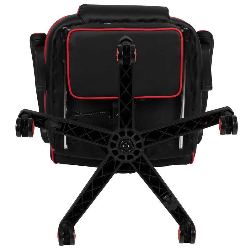 Ergonomic Gaming Chair -Recline Back/Arms, Footrest, Massaging Lumbar