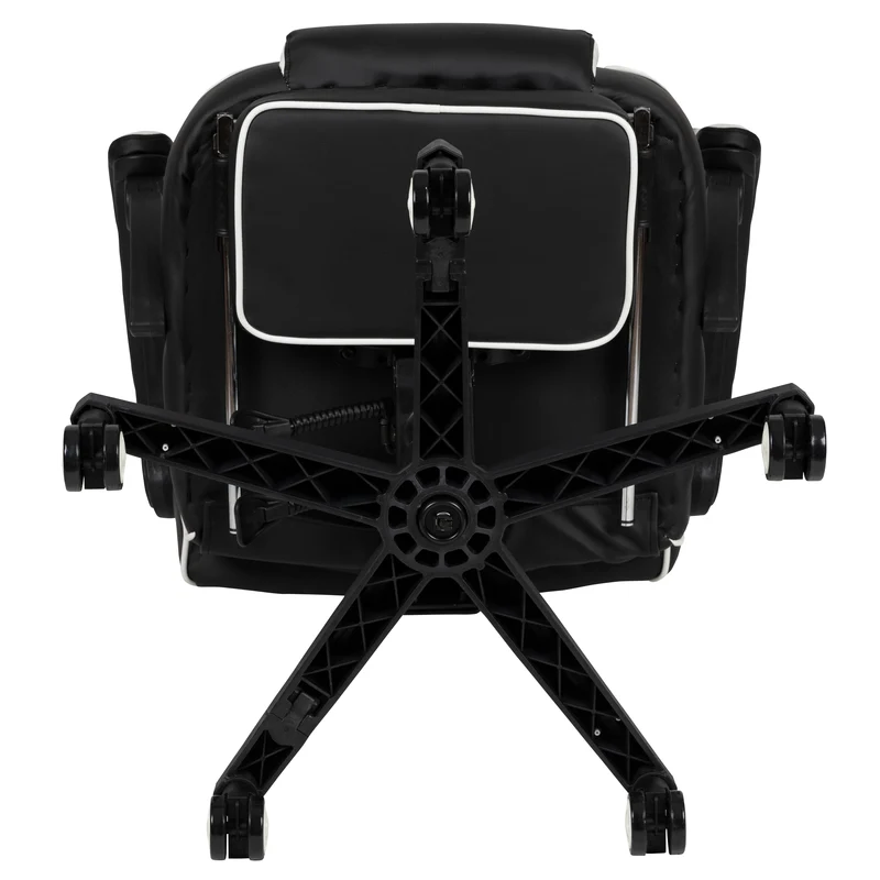 Ergonomic Gaming Chair -Recline Back/Arms, Footrest, Massaging Lumbar